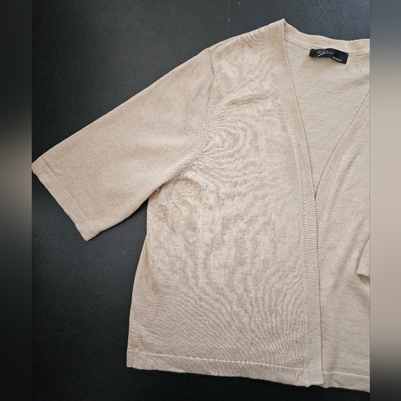 Cyr Tan Wrap No Button Cardigan - Size 2X - EUC - Picture 8 of 8